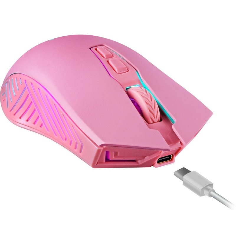 Bežični miš DEFENDER Pandora RF-925, 3200dpi, roza boja-2