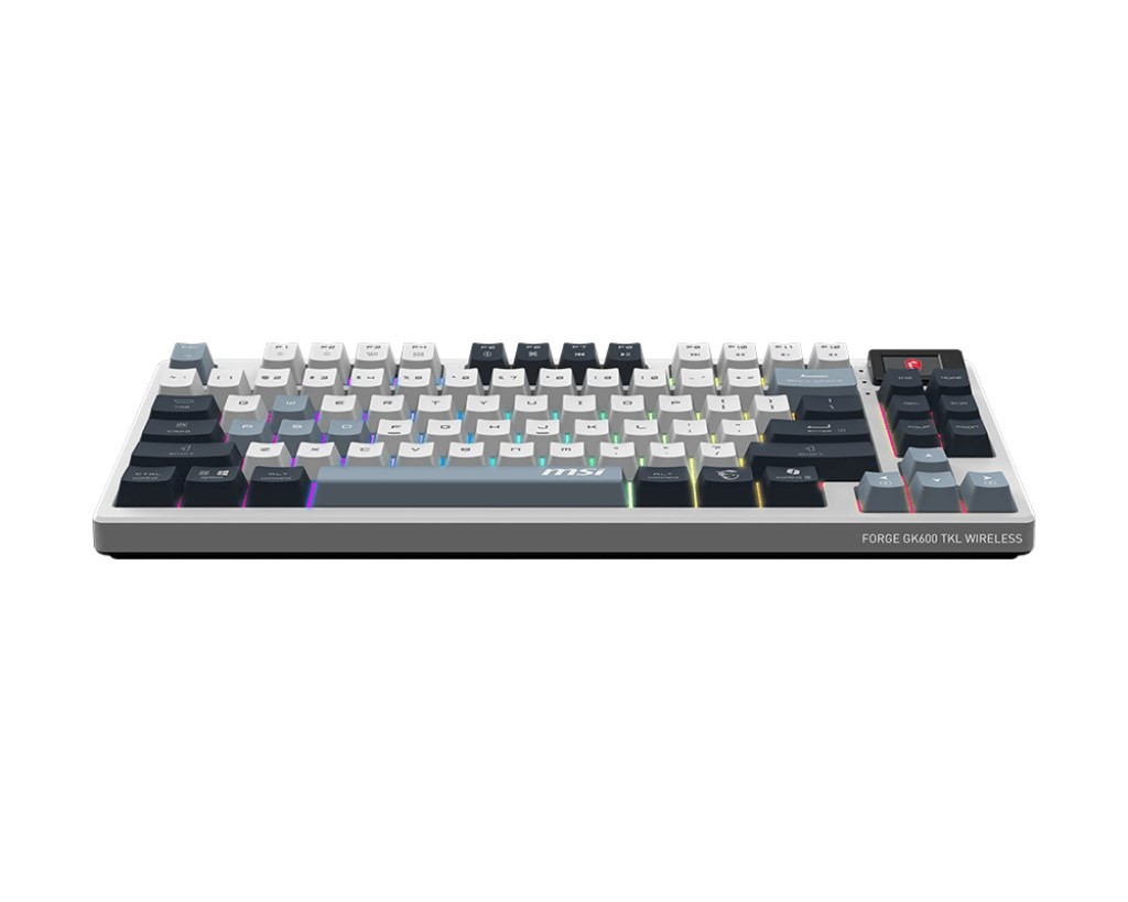 MSI Vigor GK600 TKL Wireless SKY mehanička gaming tipkovnica (Kailh Blue, UK layout, RGB, PBT)-3