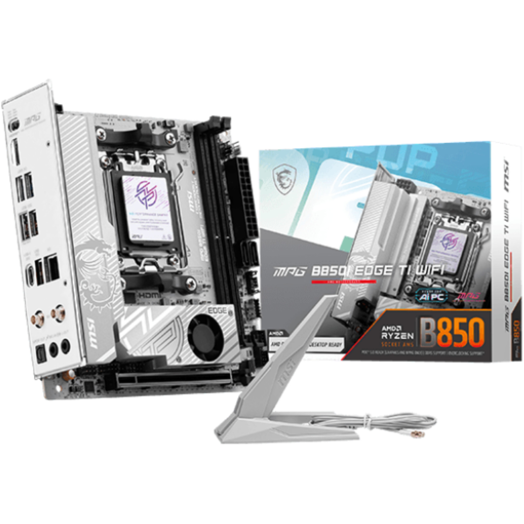 Mini ITX matična ploča MSI B850I EDGE TI WIFI AMD B850 Socket AM5