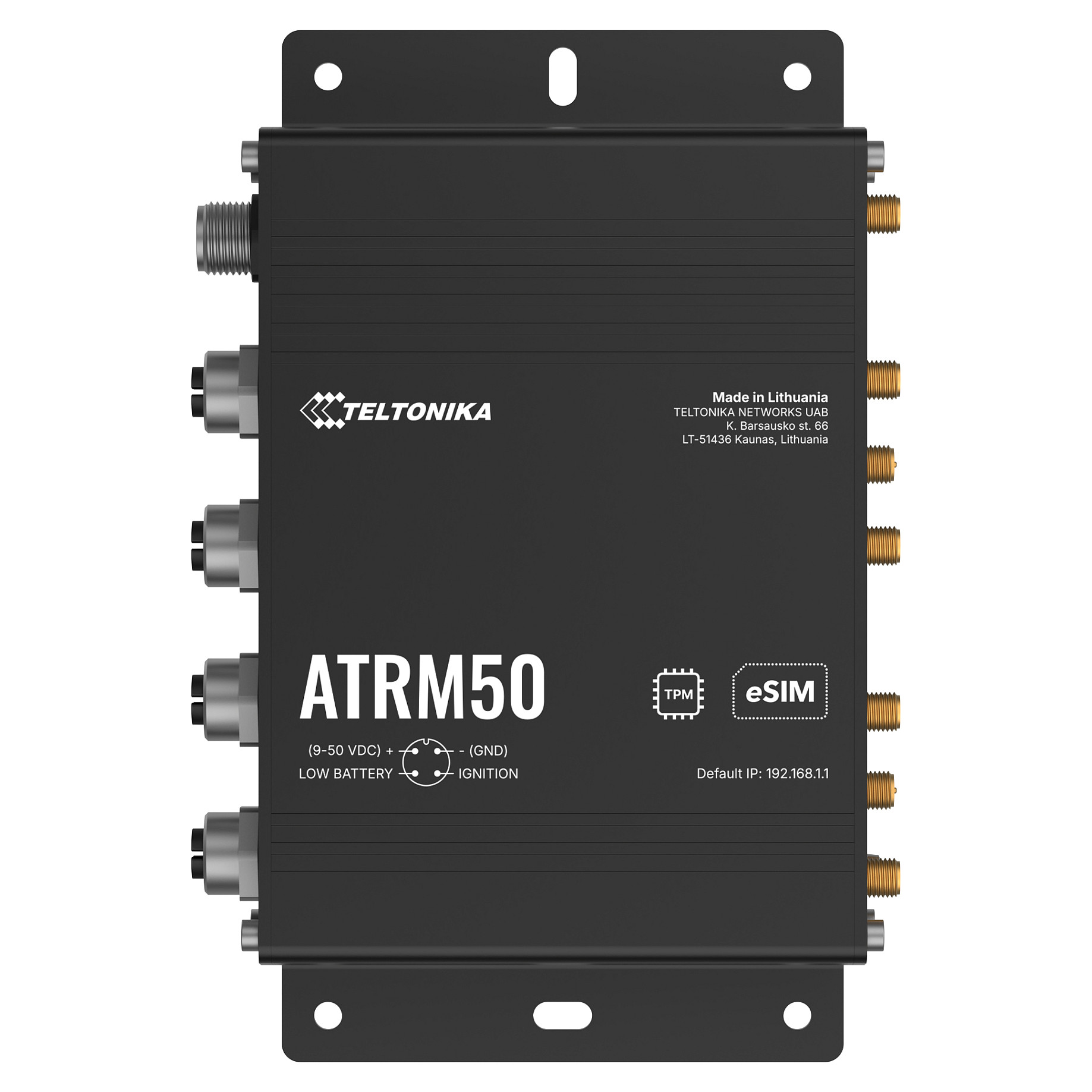 5G Router TELTONIKA ATRM50 (Dual SIM, M12 konektori, EN 50155 certifikat)-7