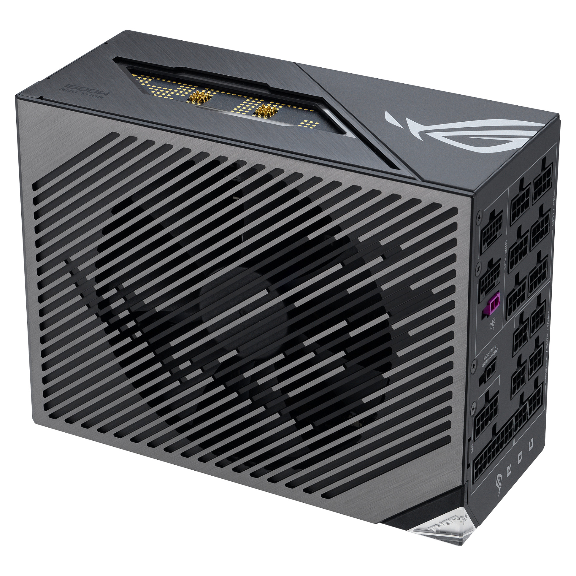 Napajanje ASUS ROG THOR 1600T3 GAMING 1600 W 20+4 pin ATX siva-6