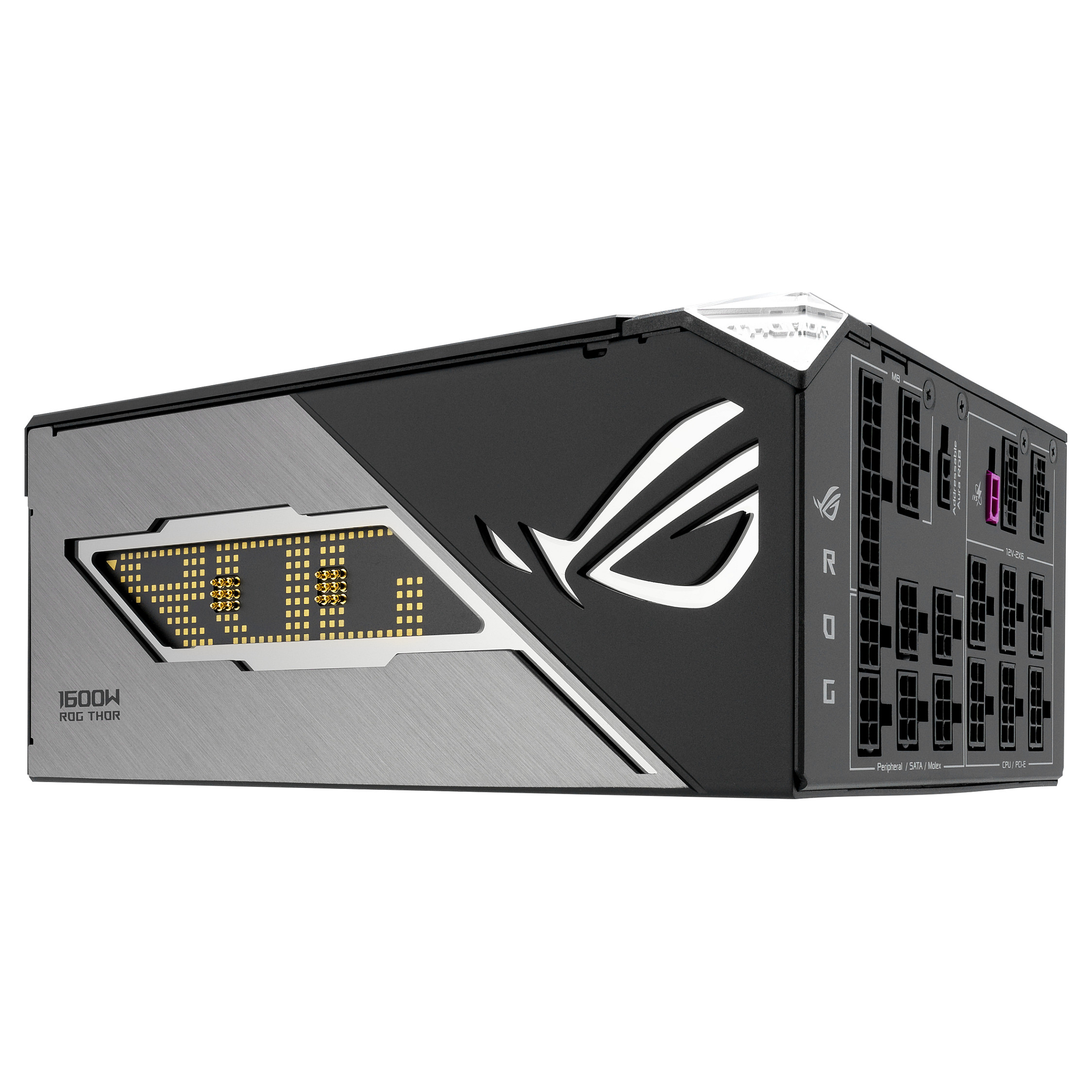 Napajanje ASUS ROG THOR 1600T3 GAMING 1600 W 20+4 pin ATX siva-11