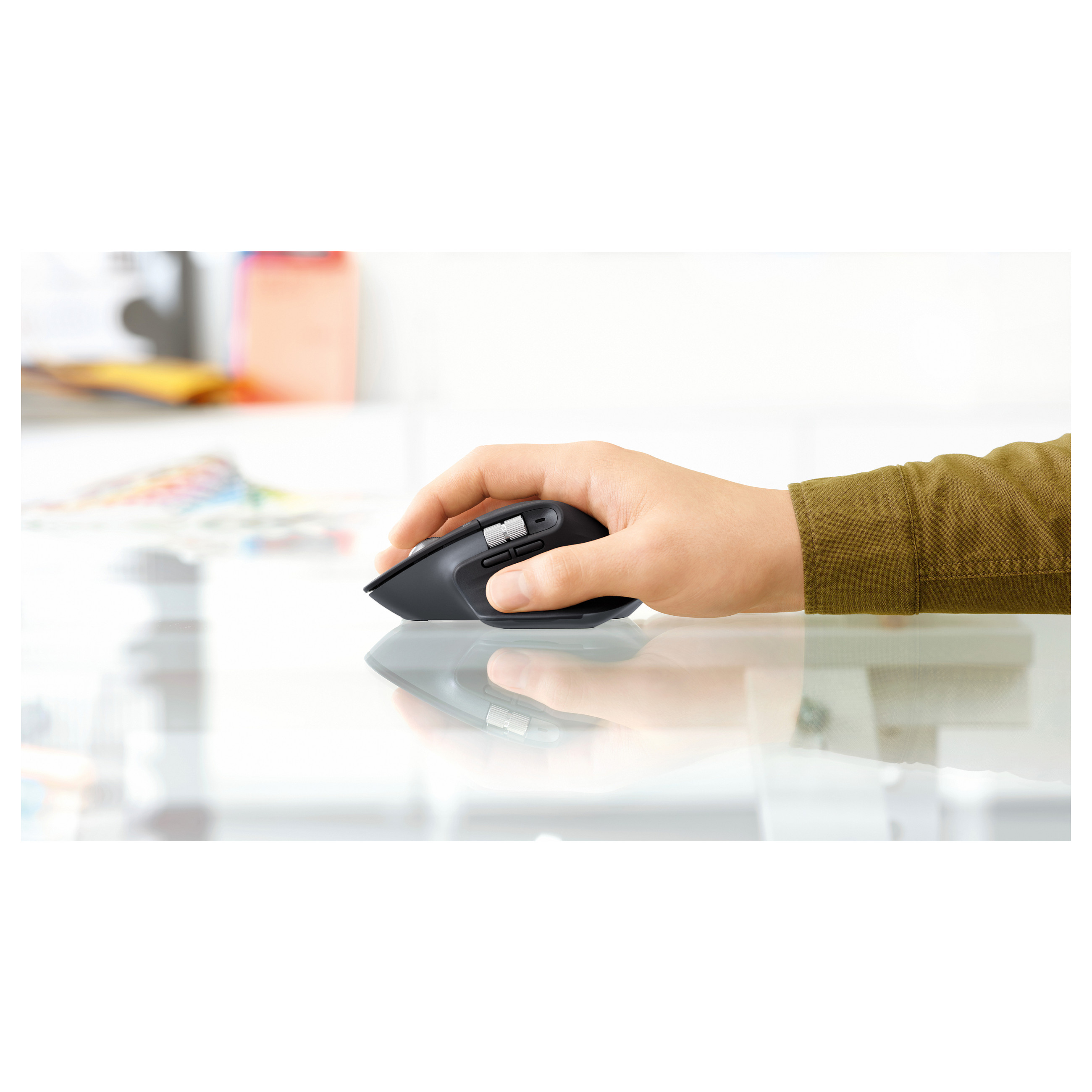 Miš LOGITECH MX Master 3S Performance, bežični, grafitna boja-9