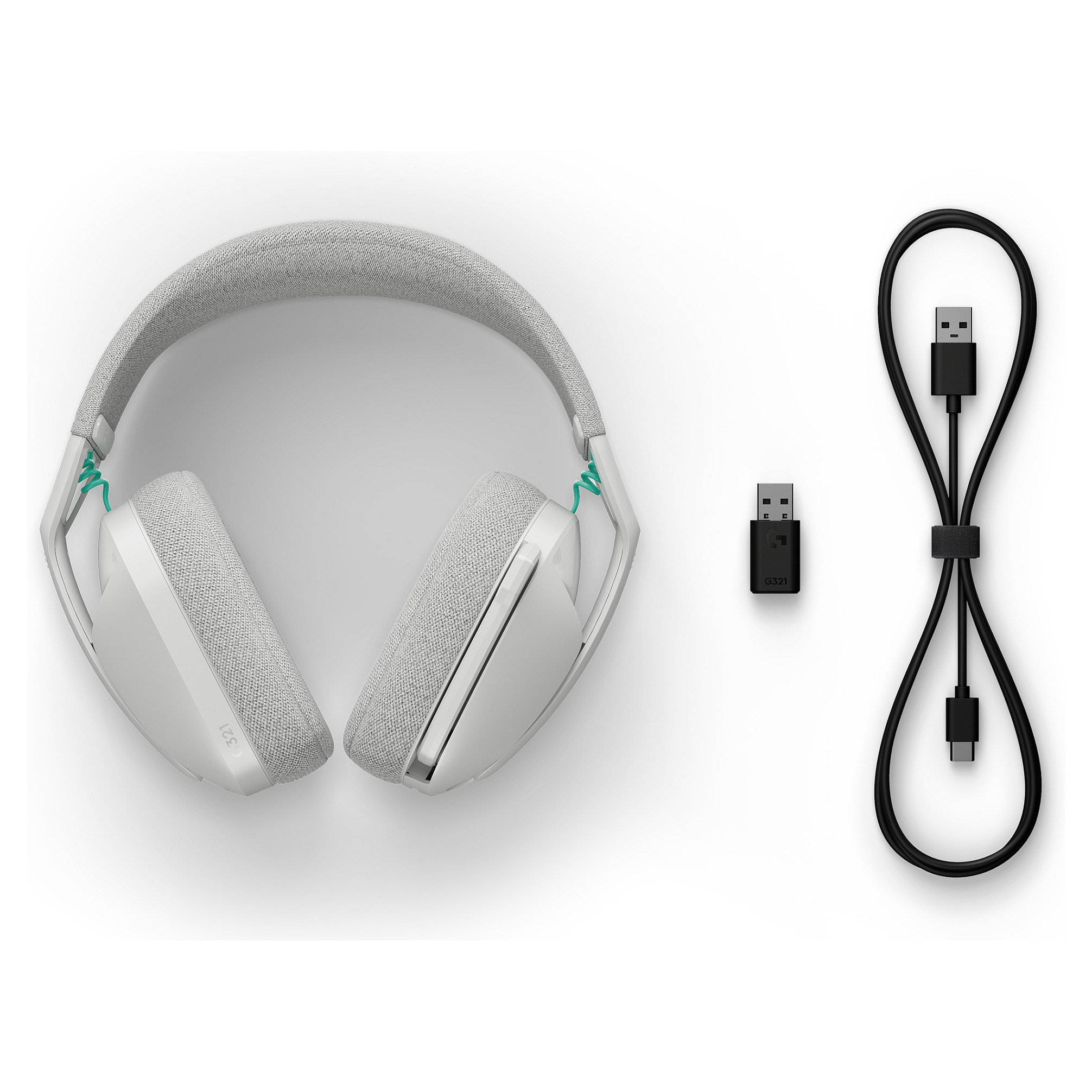 Slušalice LOGITECH G321 bijele boje (2.4GHz, Bluetooth)-8