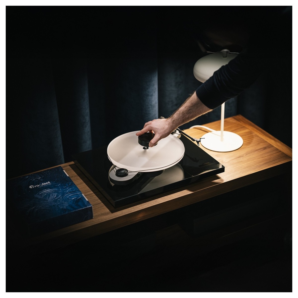 Gramofon PRO-JECT Elemental Phono USB - Silver/Black Final Edition-2
