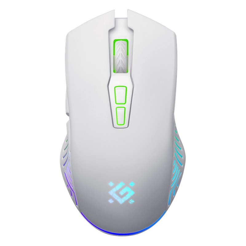 Miš DEFENDER Pandora RF (bežični, bijeli, 3200dpi, 7 tipki)-0