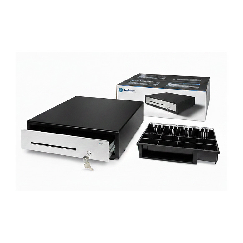 Ladica za novac SAFESCAN HD-4141S (Heavy Duty, 4/8 pretinaca, RJ12)