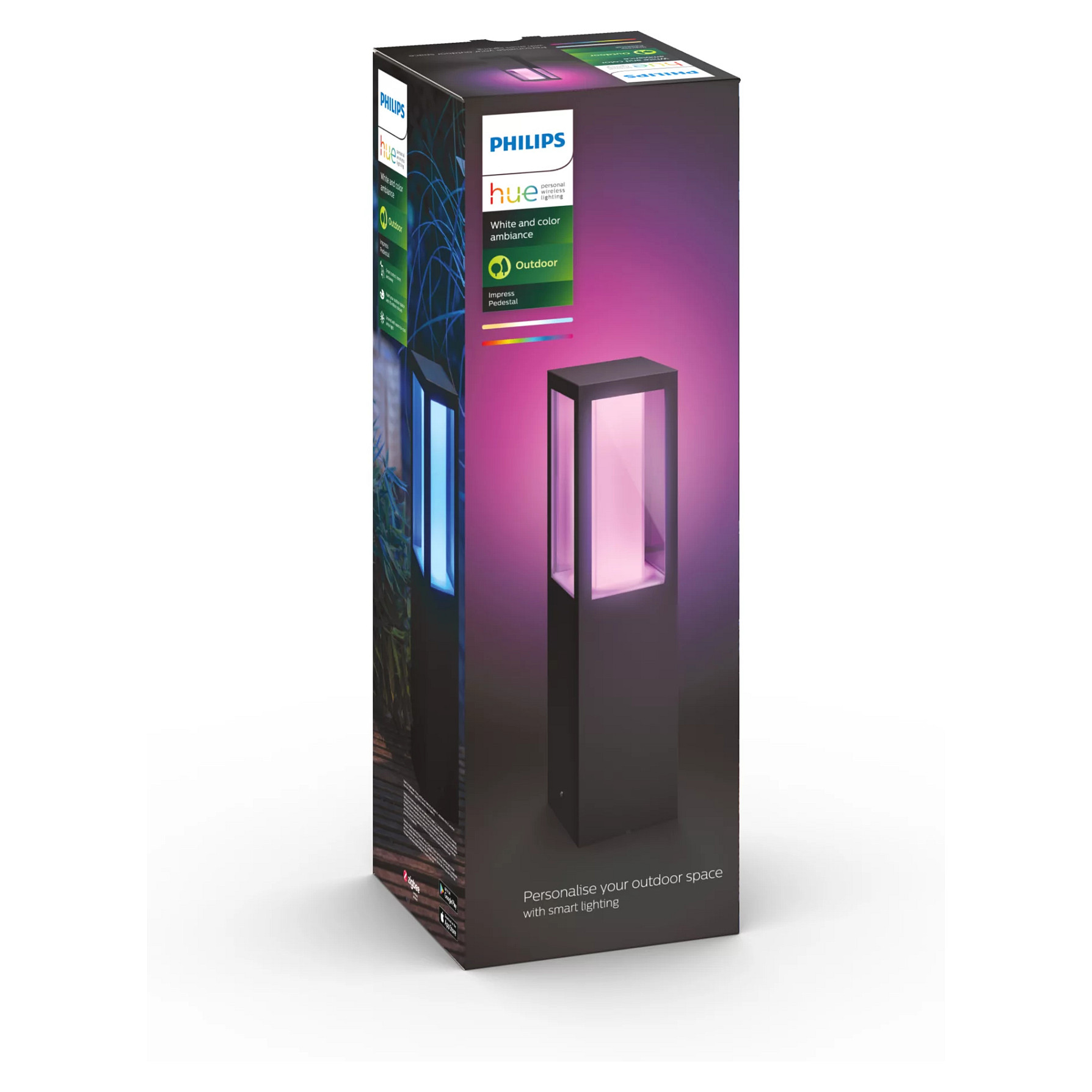 Vanjska stupna svjetiljka PHILIPS Hue Impress White and Color Ambiance (osnovna jedinica)-3