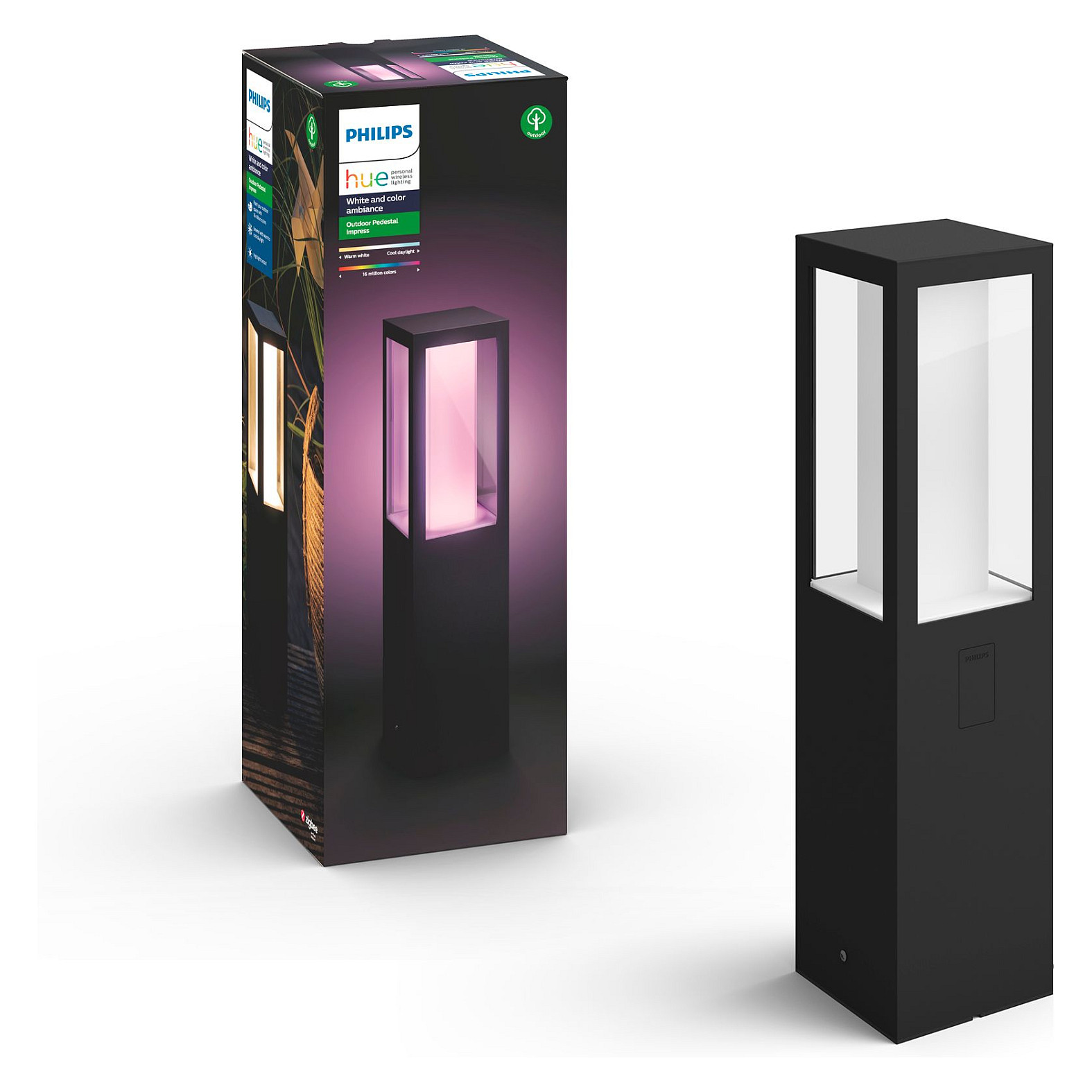 Vanjska stupna svjetiljka PHILIPS Hue Impress White and Color Ambiance (osnovna jedinica)-4
