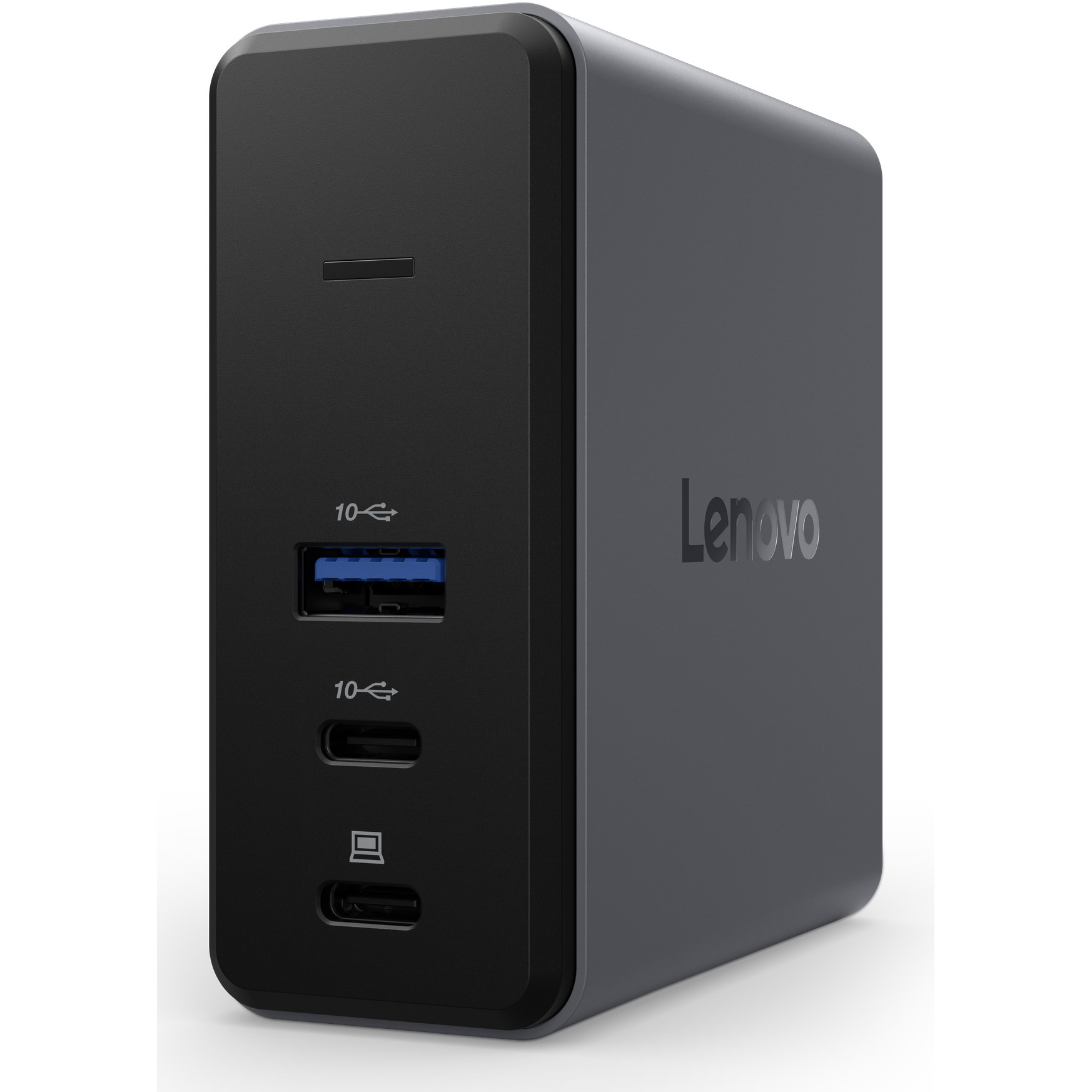 Lenovo X9 Charging GaN Dock (Wired, USB 3.2 Gen 2, Type-C, Grey)