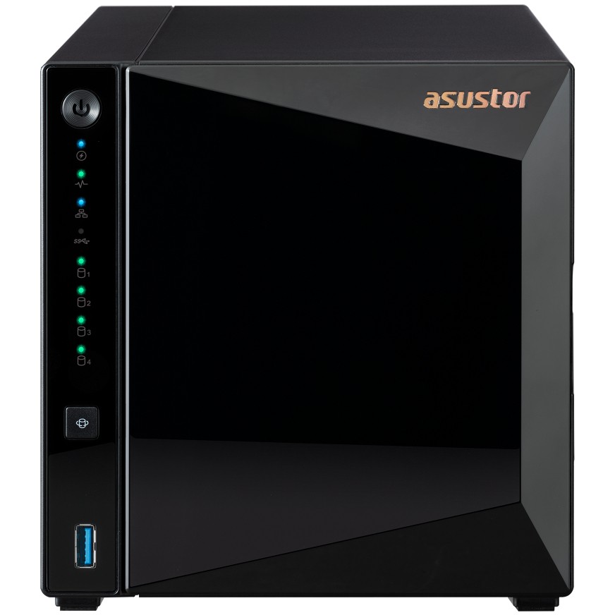 NAS Asustor DRIVESTOR 4 Pro Gen2 AS3304T V2 (Realtek RTD1619B, 2 GB DDR4, crna boja)-0
