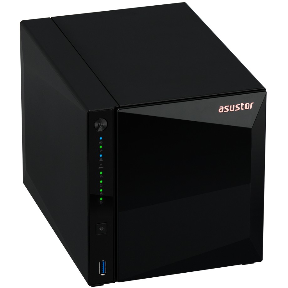 NAS Asustor DRIVESTOR 4 Pro Gen2 AS3304T V2 (Realtek RTD1619B, 2 GB DDR4, crna boja)-2