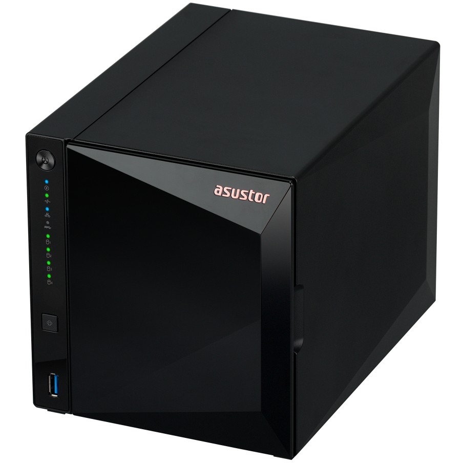 NAS Asustor DRIVESTOR 4 Pro Gen2 AS3304T V2 (Realtek RTD1619B, 2 GB DDR4, crna boja)-3