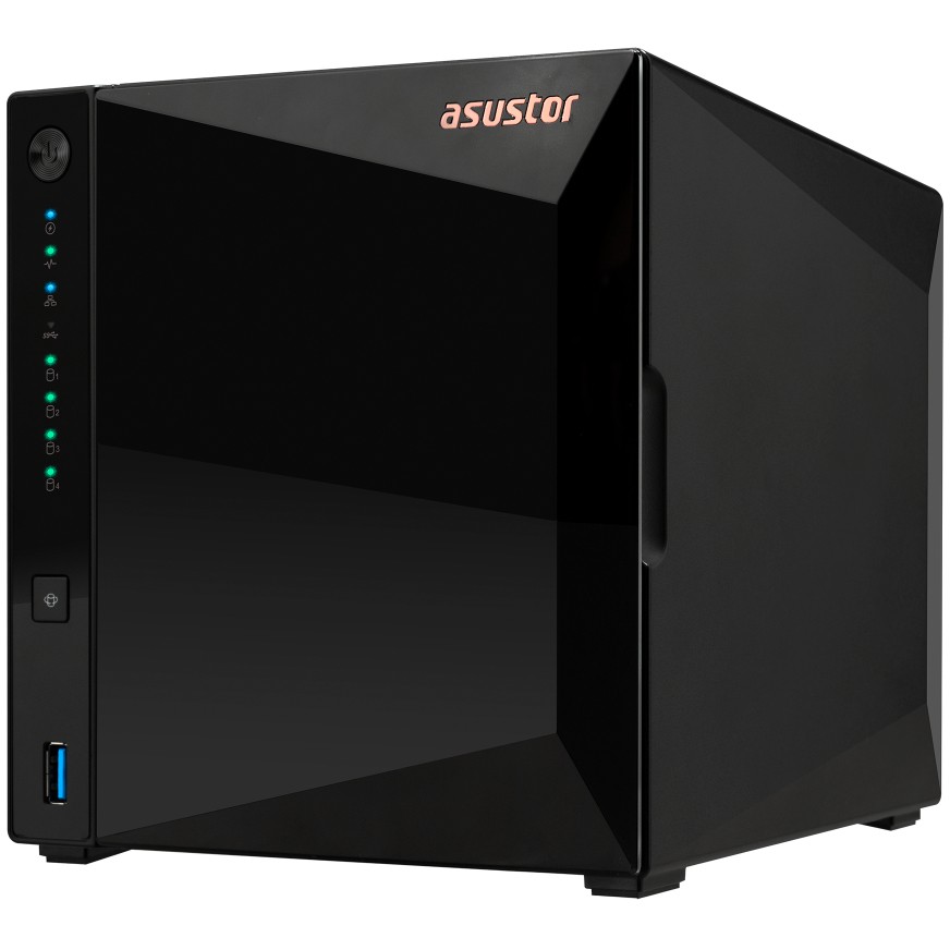 NAS Asustor DRIVESTOR 4 Pro Gen2 AS3304T V2 (Realtek RTD1619B, 2 GB DDR4, crna boja)-4