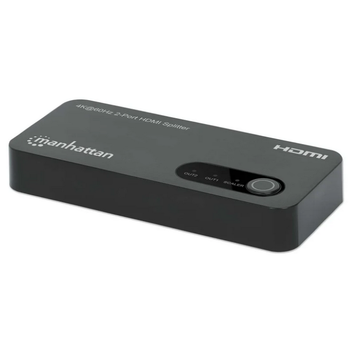 HDMI Splitter MANHATTAN 2-Port (4K@60Hz, HDR, HDCP 2.2)-0