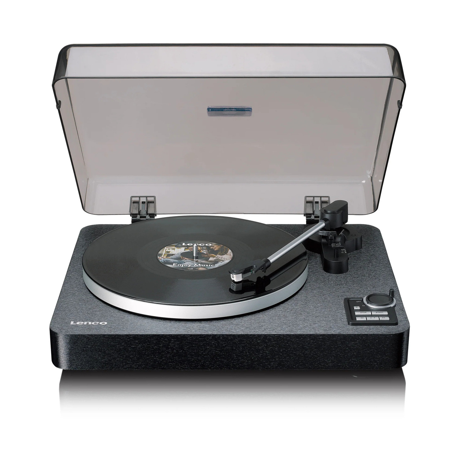 Gramofon LENCO LBTA-165BK, Bluetooth 5.3, RCA, 3.5mm, crni