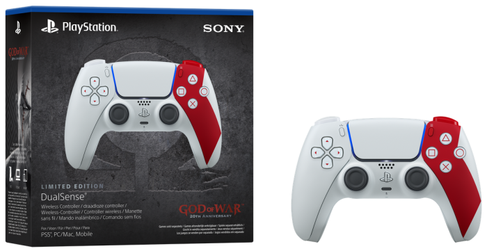 Kontroler PS5 Dualsense Wireless God of War 20th Anniversary Limited Edition