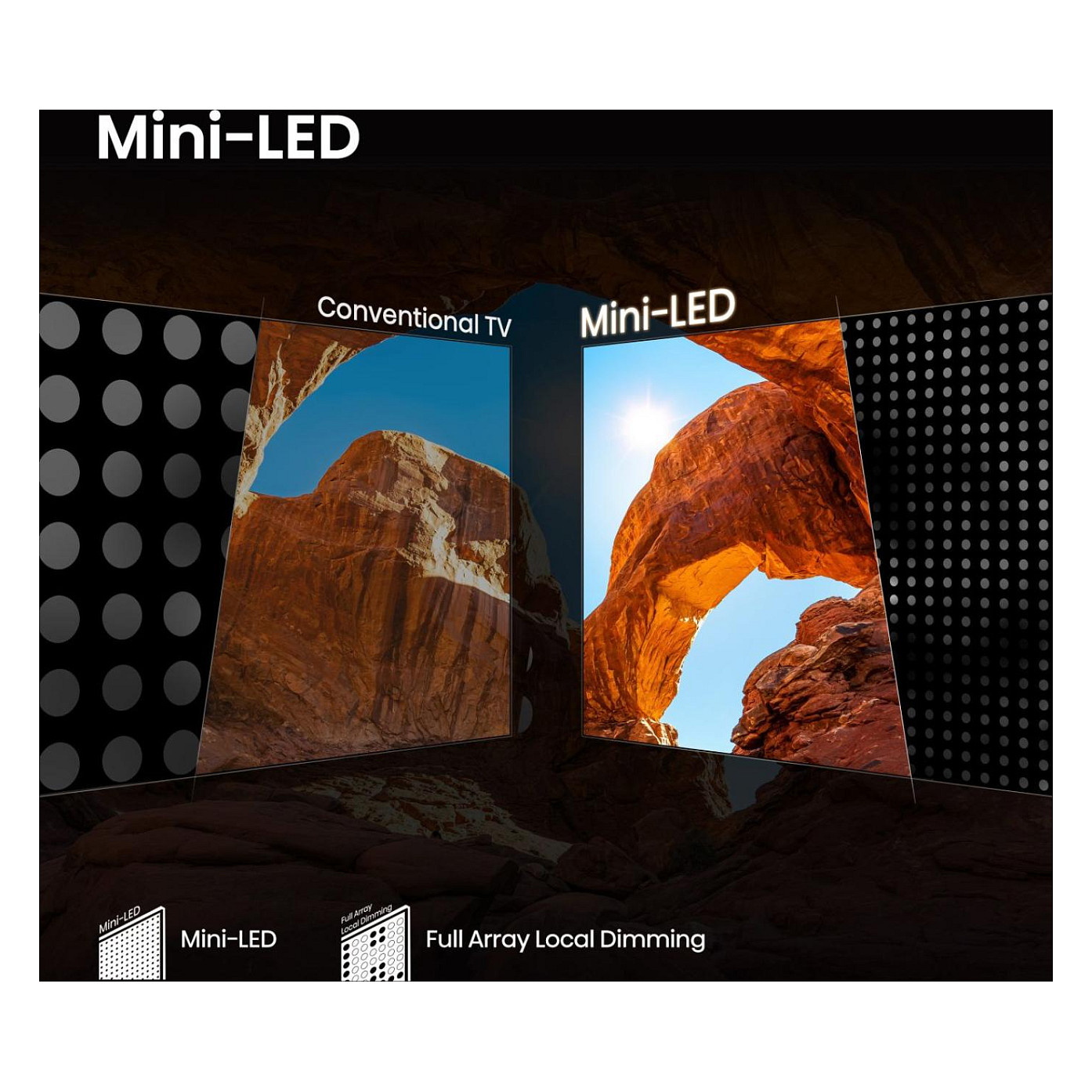 TV HISENSE Mini‑LED + QLED 65U7Q VIDAA TV (165.1 cm, 4K Ultra HD, HDR10+, Dolby Vision, Dolby Atmos, Smart TV)-16