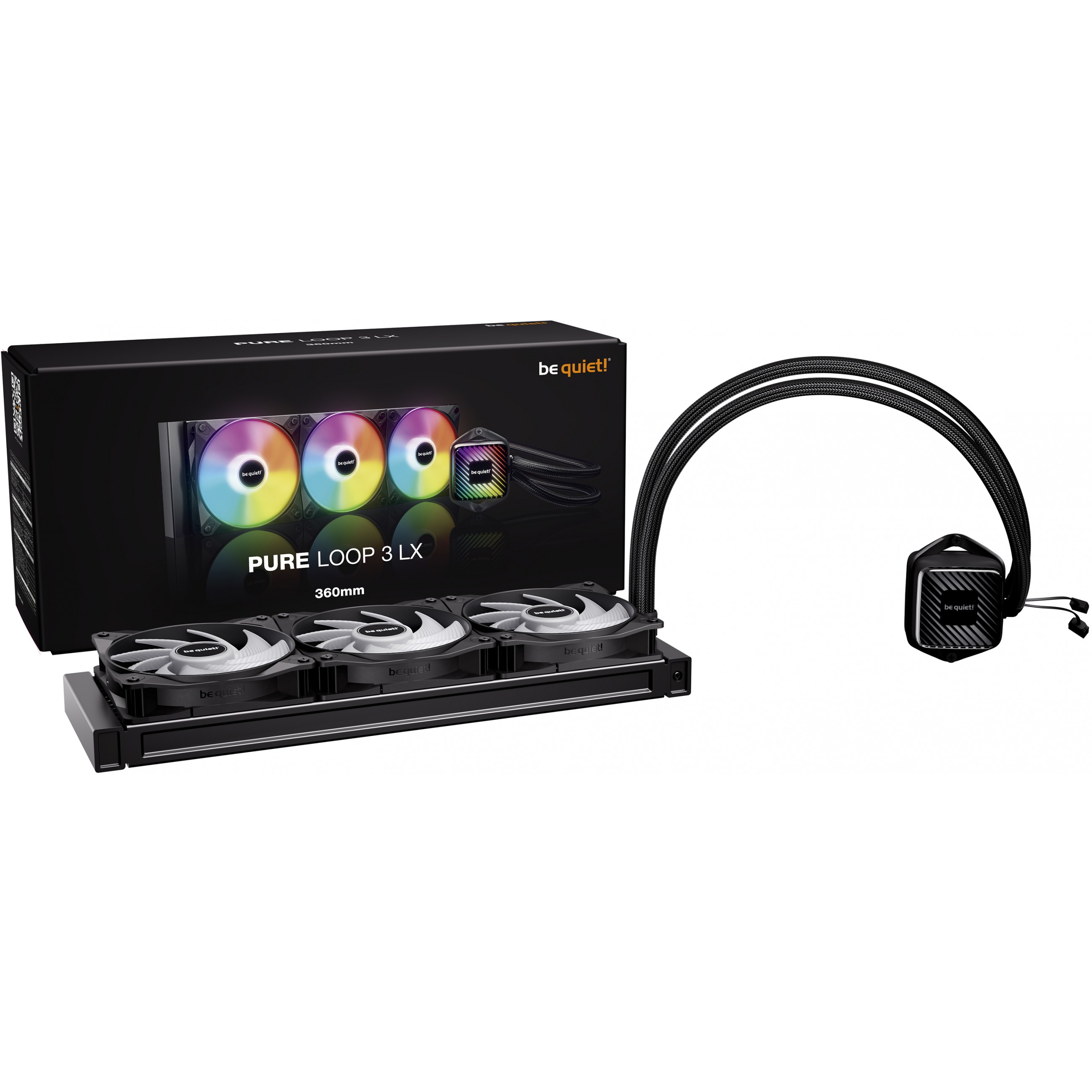 Hladnjak za procesor BE QUIET! PURE LOOP 3 LX All-in-one 12 cm crni-1