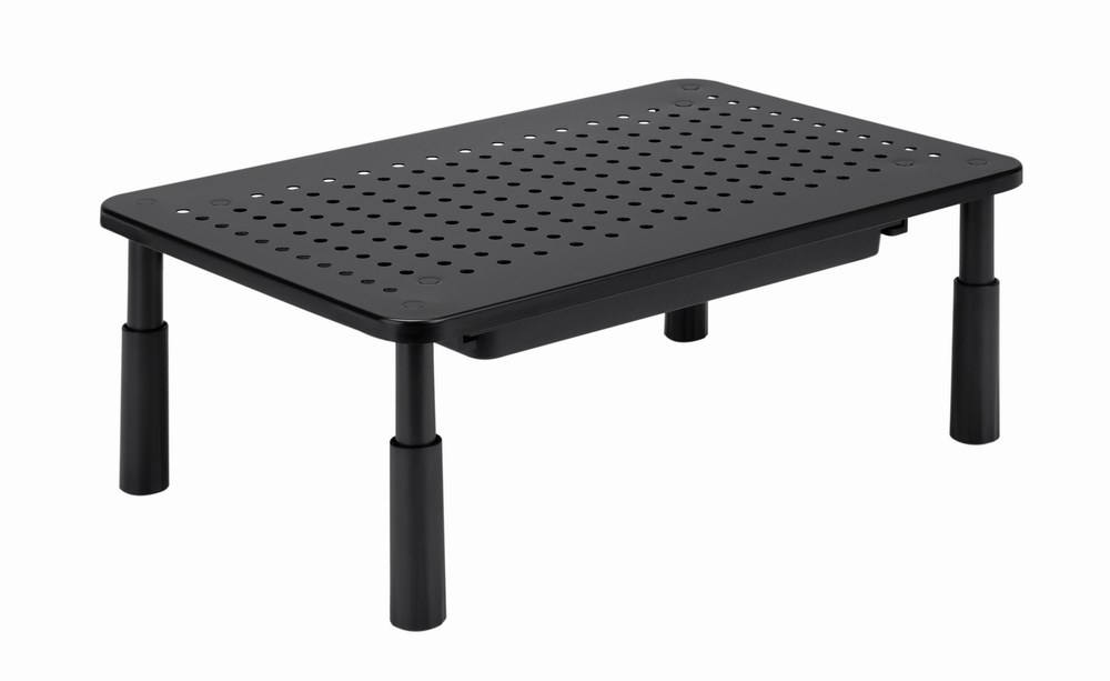 Stalak za monitor GEMBIRD s podesivom visinom i ladicom-2