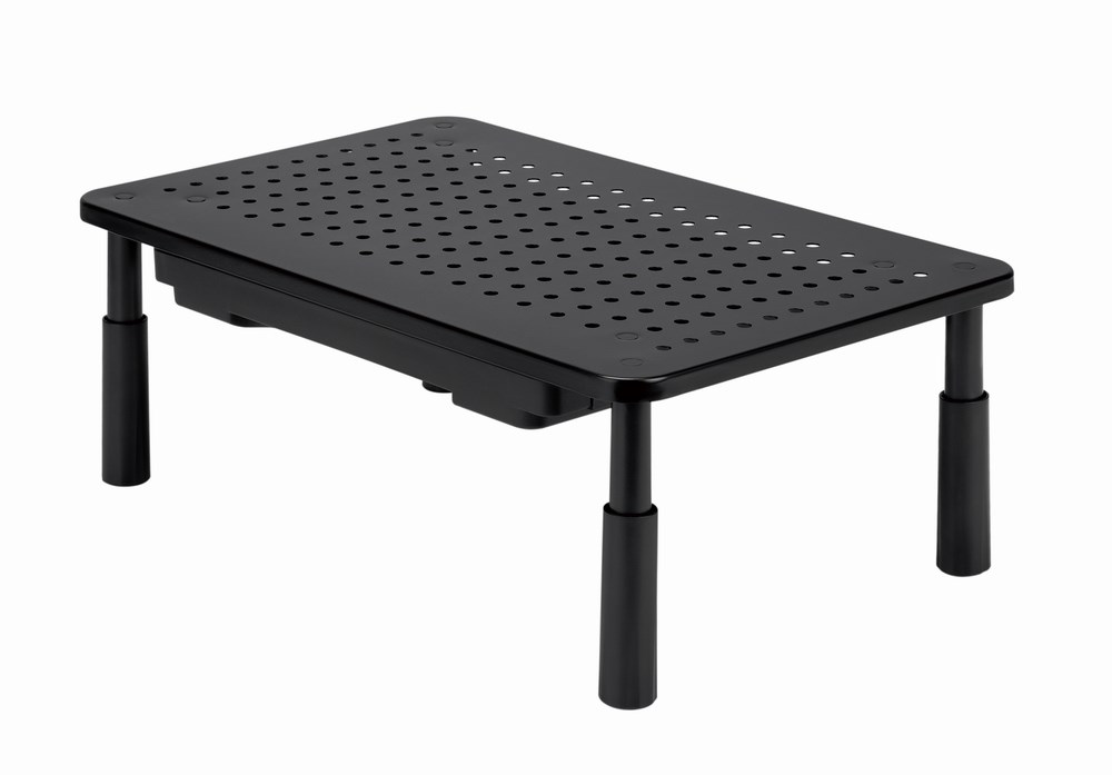 Stalak za monitor GEMBIRD s podesivom visinom i ladicom-3