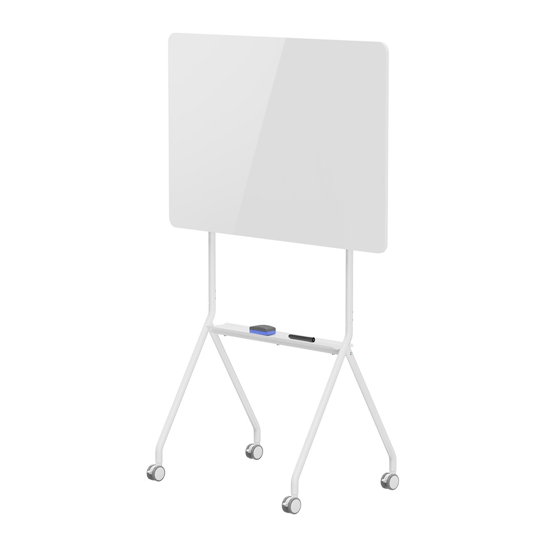 Mobilna suha ploča za pisanje ERGO OFFICE ER-306 (horizontalna orijentacija, bijela, jednostrana, s policom, dimenzije ploče 1190x790mm)-0