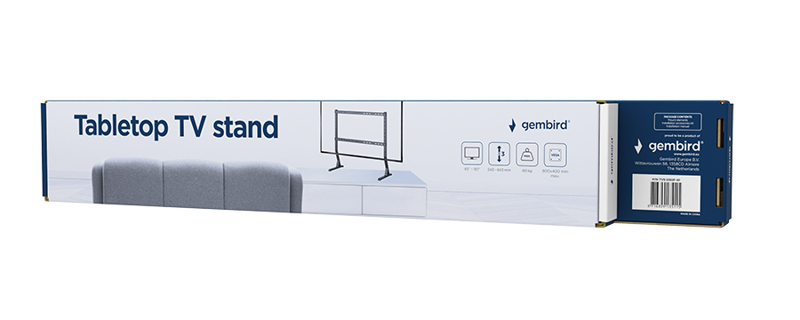 TV Stalak GEMBIRD (za TV 45" - 90")-7