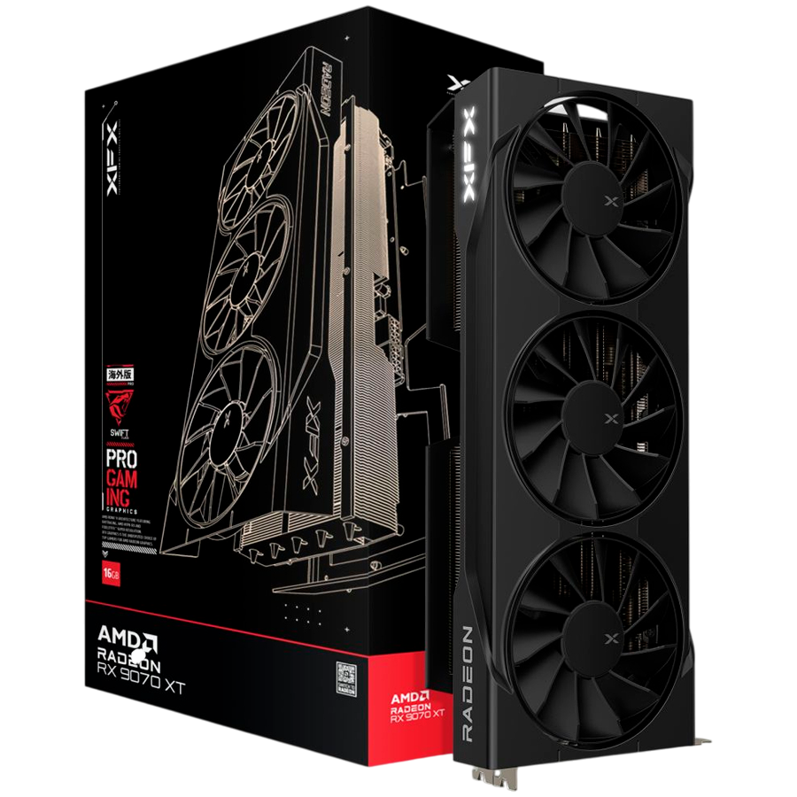 Grafička kartica XFX RX-97TSWF3BC (16GB GDDR6, 256-bit, HDMI, 3x DP)
