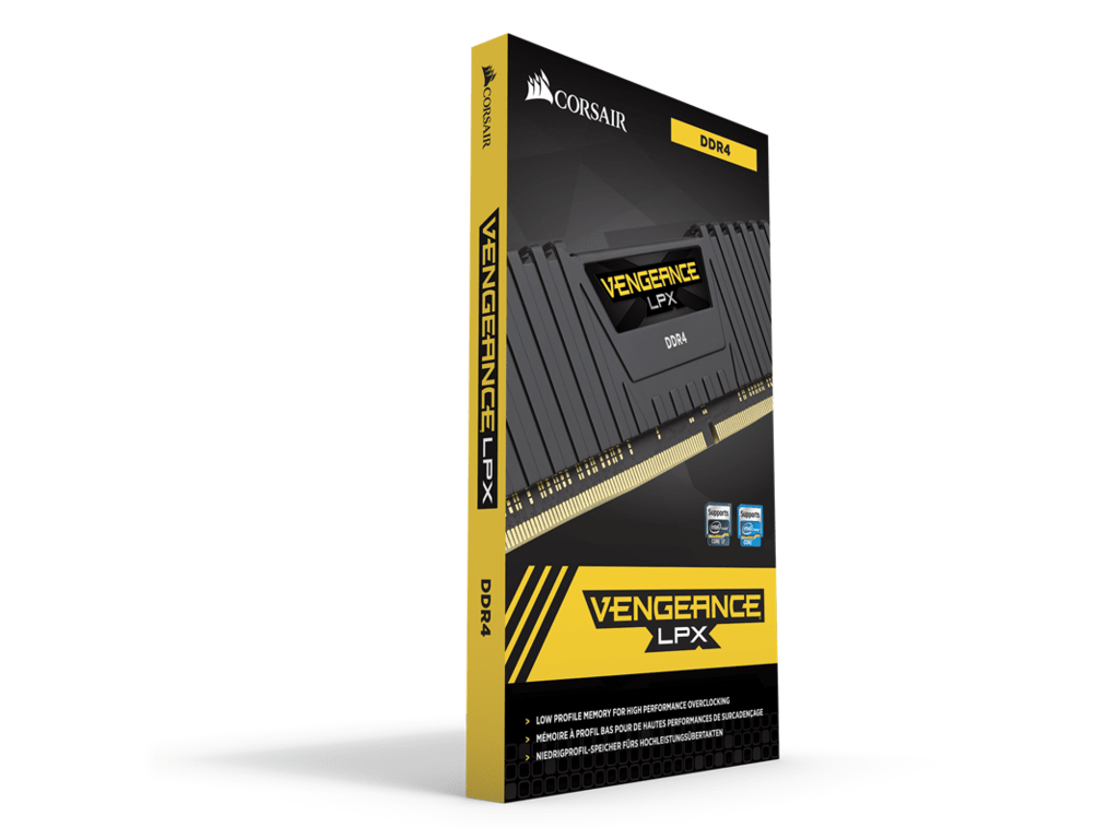 Memorija Corsair DDR4 Vengeance 16GB 3200MHzDIMM CL16 1x16GB LPX-1