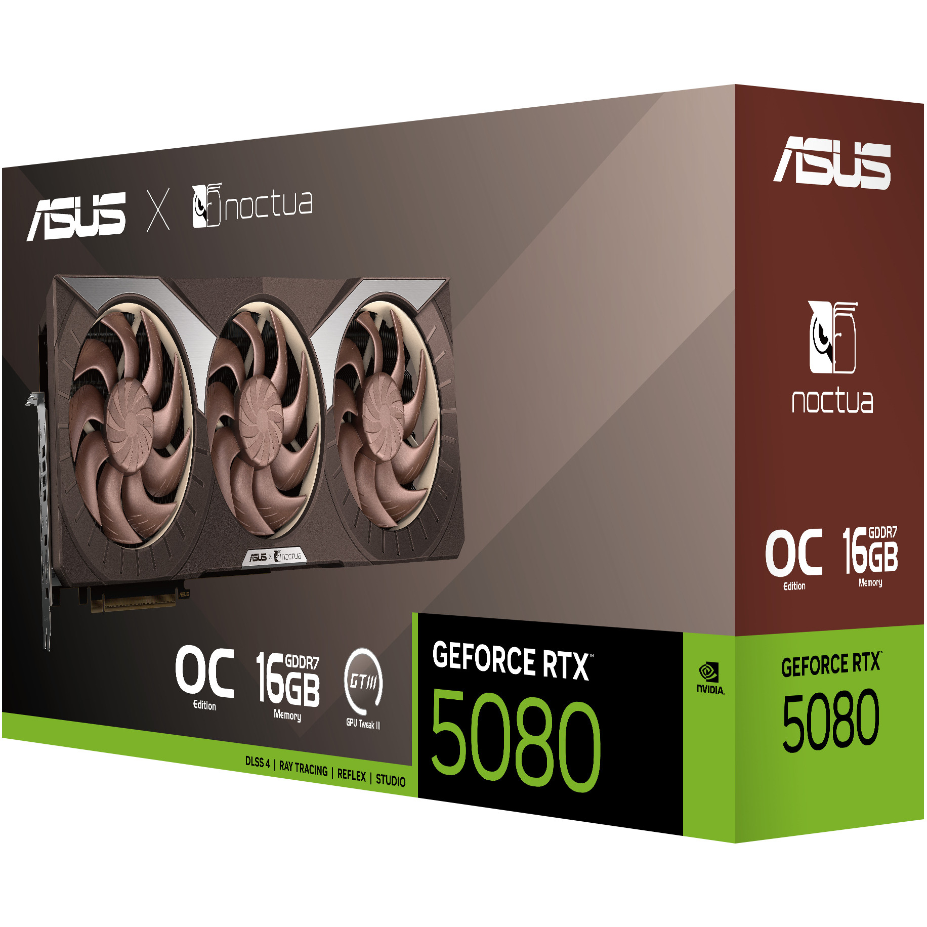 Grafička kartica ASUS RTX5080-O16G-NOCTUA (NVIDIA GeForce RTX 5080, 16 GB GDDR7)-15