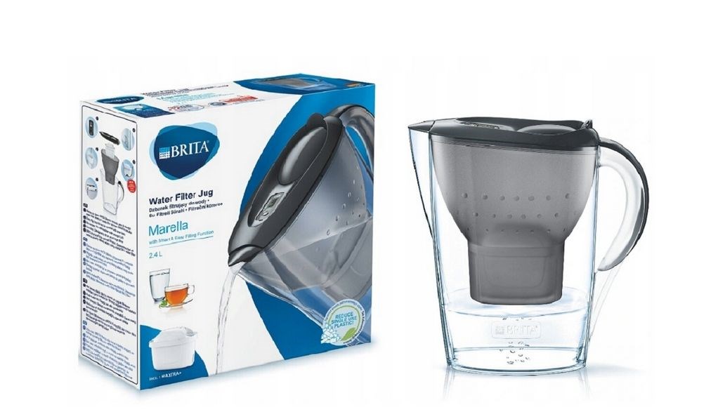 Filter vrč BRITA Marella+1 Maxtra Pro PP (2.4 l; graphite)-5