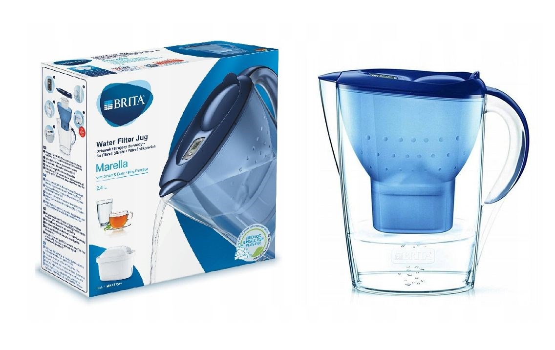Filter vrč BRITA Marella+1 Maxtra Pro PP (2.4 l; graphite)-4