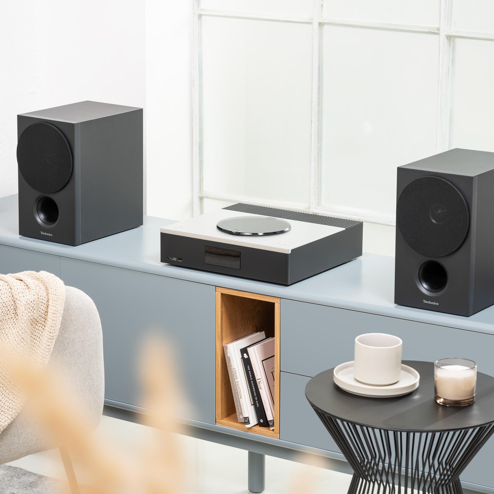 Mrežni CD receiver TECHNICS SA-C600EG-W bijeli-2