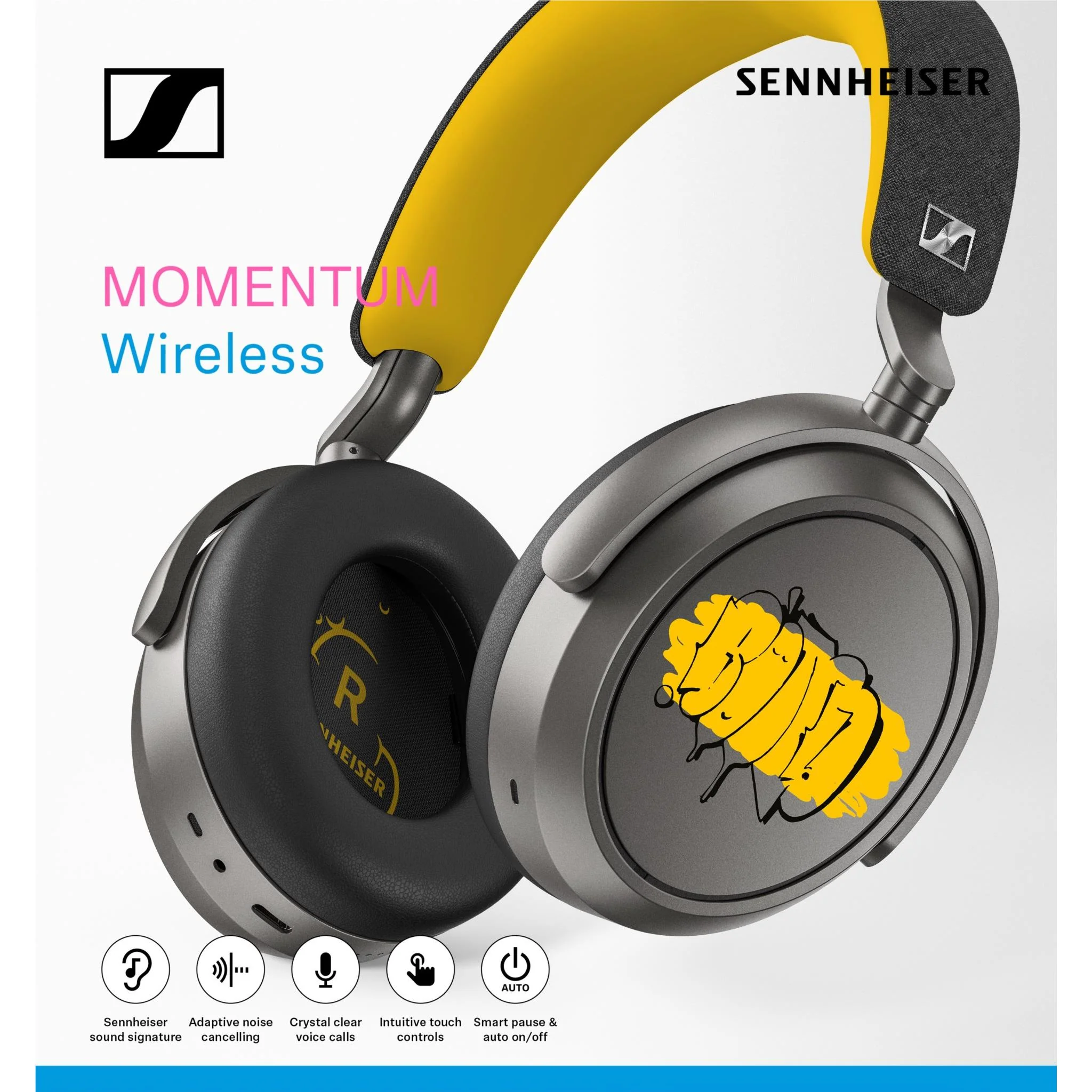 Slušalice SENNHEISER Momentum 4, 80th Anniversary Edition, (bežične)-5