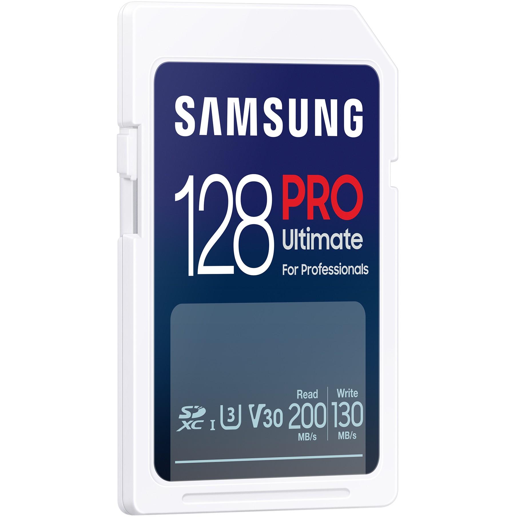 Memorijska kartica SAMSUNG PRO Ultimate MB-SY128S/WW, SD 128GB, brzina čitanja 200 Mb/s, brzina pisanja 130 Mb/s, Klasa 10, U3, V30-2