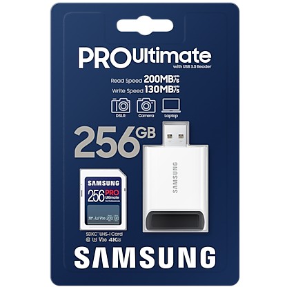 Memorijska kartica SAMSUNG PRO Ultimate + Reader MB-SY256SB/WW-7