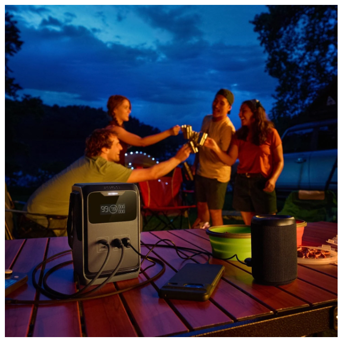 Prijenosna napajajuća stanica ECOFLOW Trail 200 DC (kapacitet 192 Wh, izlazna snaga do 220 W, 2x USB-C, 2x USB-A, težina 1,8 kg)-1