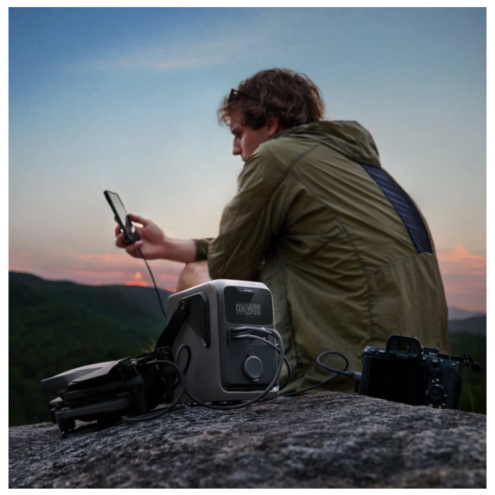 Prijenosna napajajuća stanica ECOFLOW Trail 200 DC (kapacitet 192 Wh, izlazna snaga do 220 W, 2x USB-C, 2x USB-A, težina 1,8 kg)-5
