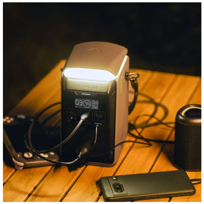 Prijenosna napajajuća stanica ECOFLOW Trail 200 DC (kapacitet 192 Wh, izlazna snaga do 220 W, 2x USB-C, 2x USB-A, težina 1,8 kg)-2