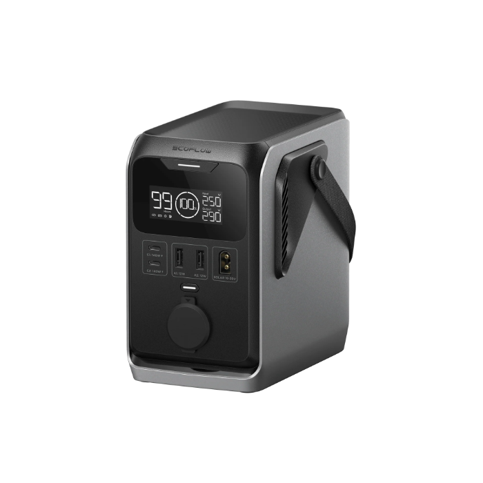 Prijenosna postaja za napajanje ECOFLOW Trail 300 DC (kapacitet 288 Wh, izlazna snaga 300 W, USB-C, USB-A, 12 V DC, LiFePO₄ baterija)-0