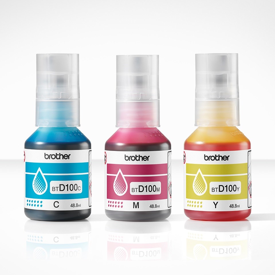 Tinta BROTHER BT-D100CLVAL Multipack-1