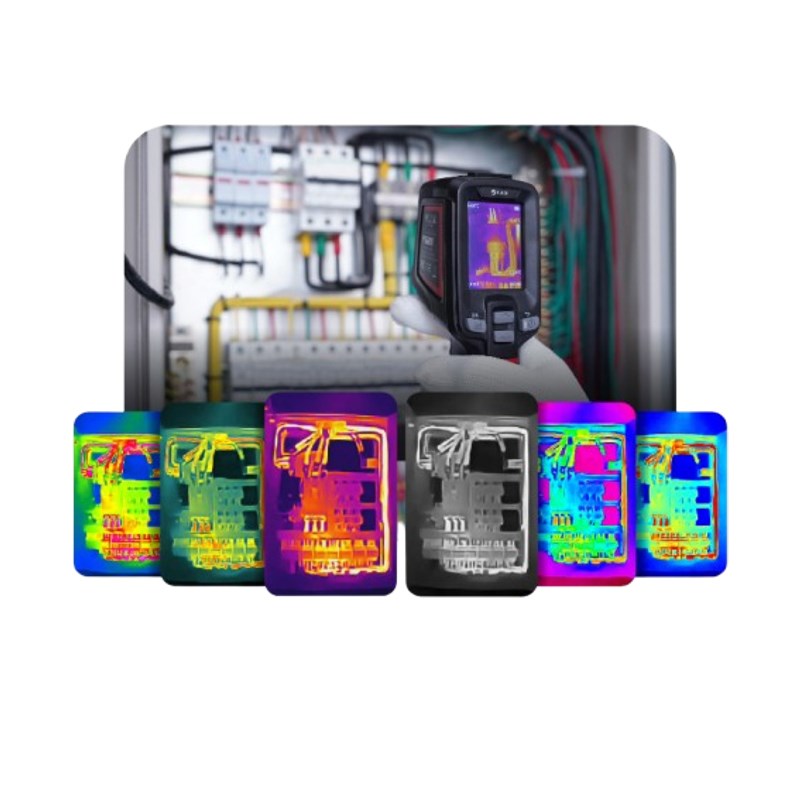 Kamera Guide Sensmart E2+ (Vanadium Oxide Uncooled Focal Plane Arrays, 256 x 192 piksela, ugrađeni LCD zaslon, crna)-6