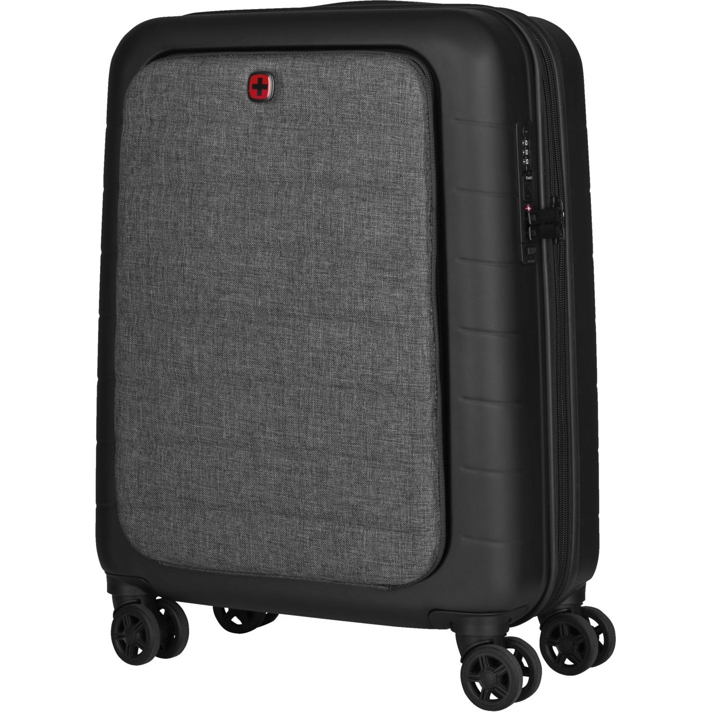Wenger Syntry Carry-On suitcase, gray heather-0