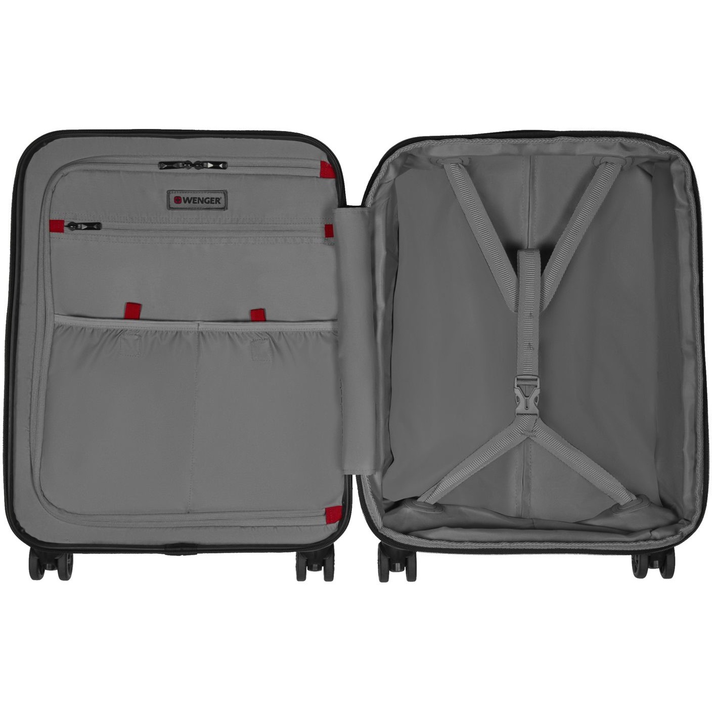 Wenger Syntry Carry-On suitcase, gray heather-5