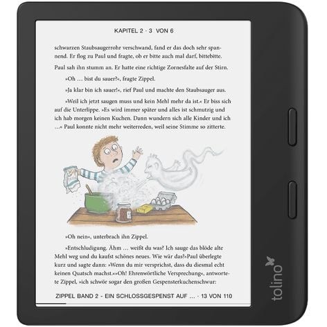 E-book reader TOLINO 4016621130183 Touchscreen Wi-Fi crna boja-4