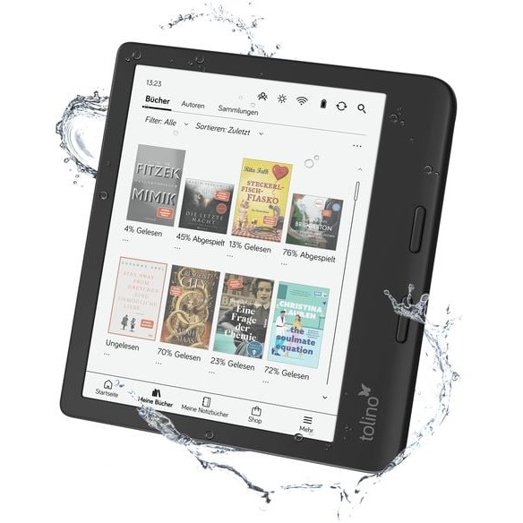 E-book reader TOLINO 4016621130183 Touchscreen Wi-Fi crna boja-5