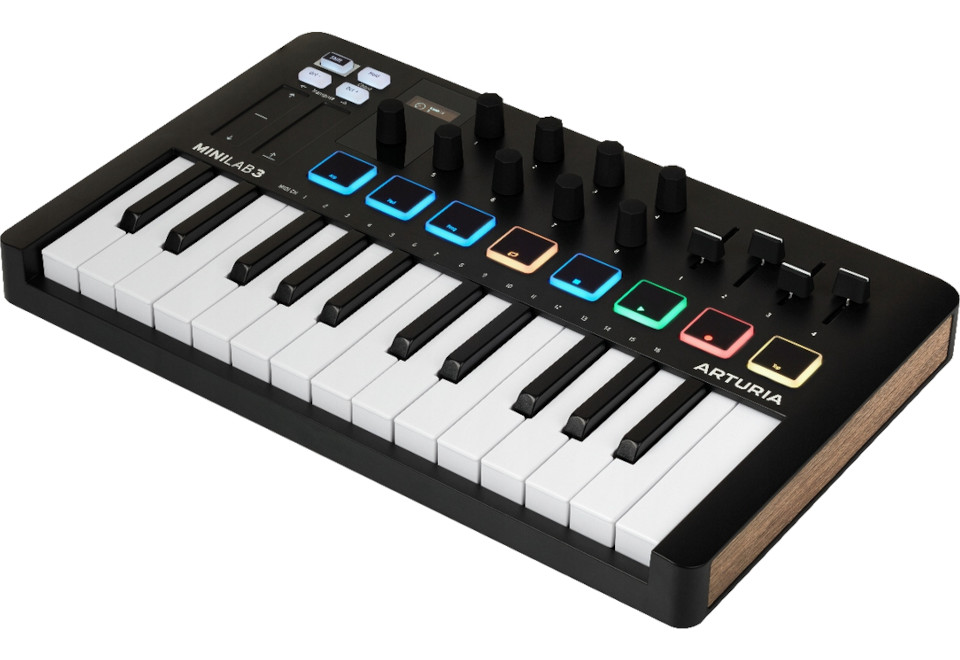 MIDI kontroler ARTURIA MiniLab 3 Black-6