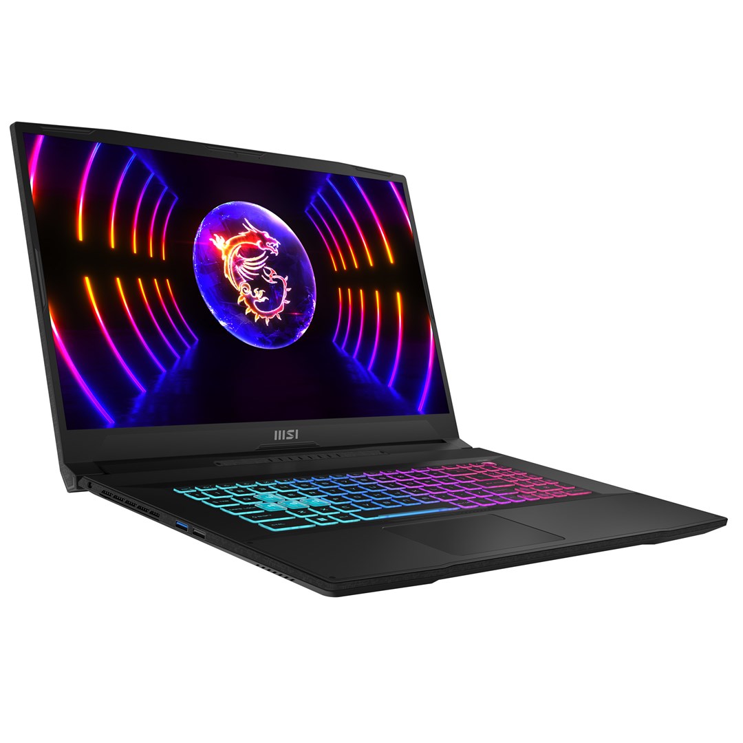 MSI Katana 17 B13UCRK-1605XPL Intel® Core™ i5 i5-13420H Laptop 43.9 cm (17.3") Full HD 16 GB DDR5-SDRAM 512 GB SSD NVIDIA GeForce RTX 3050 Wi-Fi 6 (802.11ax) NoOS Black-1