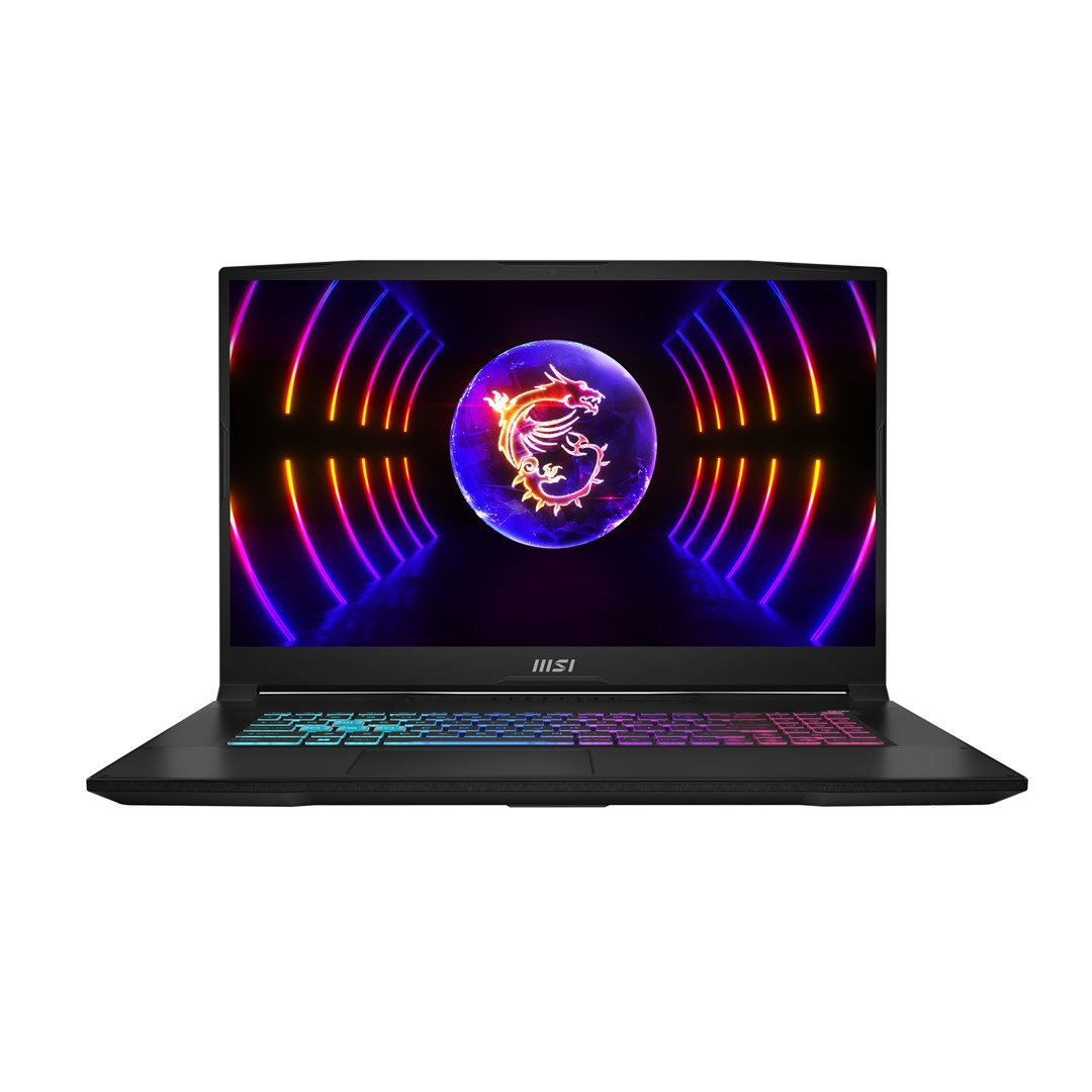 MSI Katana 17 B13UCRK-1605XPL Intel® Core™ i5 i5-13420H Laptop 43.9 cm (17.3") Full HD 16 GB DDR5-SDRAM 512 GB SSD NVIDIA GeForce RTX 3050 Wi-Fi 6 (802.11ax) NoOS Black-0
