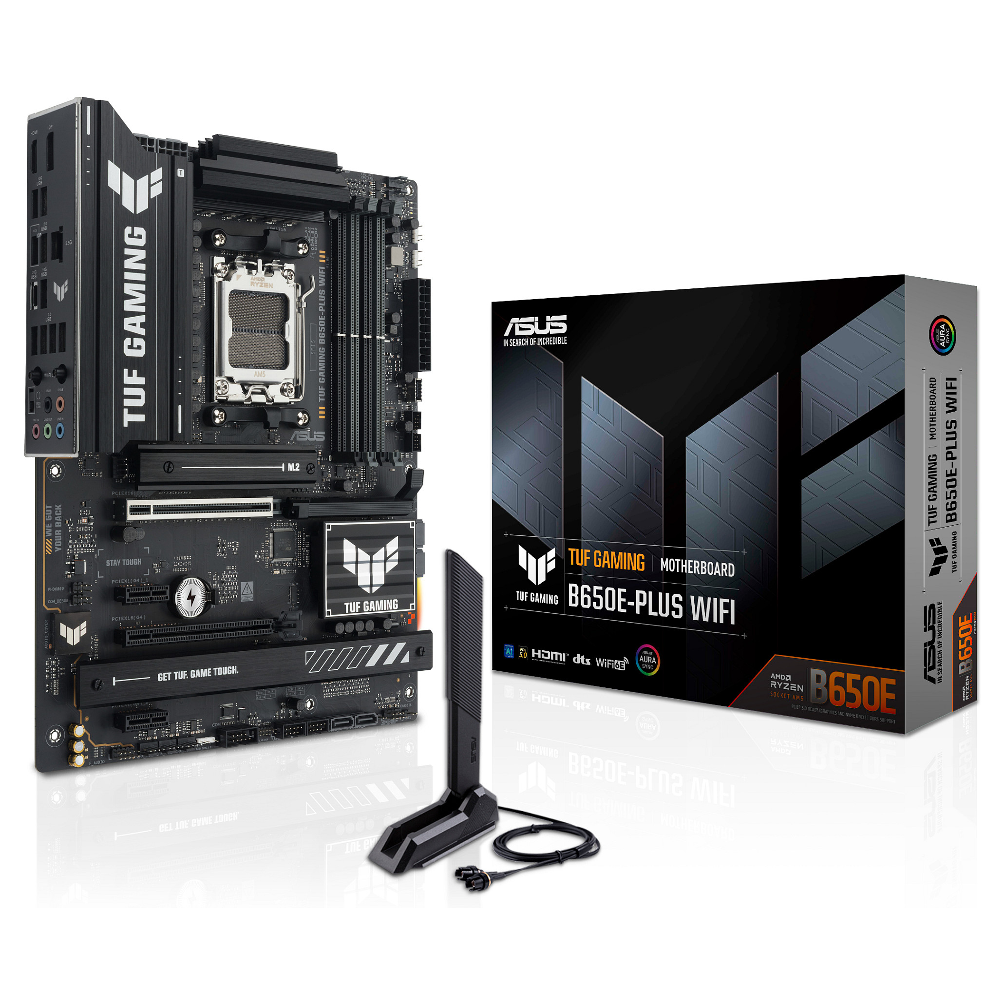 Matična ploča ASUS TUF GAMING B650E-PLUS WIFI (AMD B650, Socket AM5, ATX)